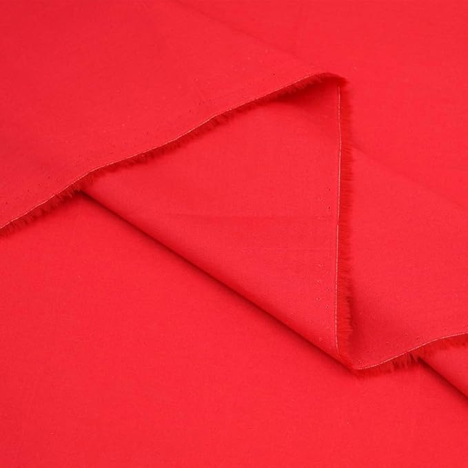 Red Drawstring Pouch Cotton