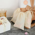 Muslin Drawstring Bag (10pc Pack)