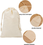 Muslin Drawstring Bag (10pc Pack)