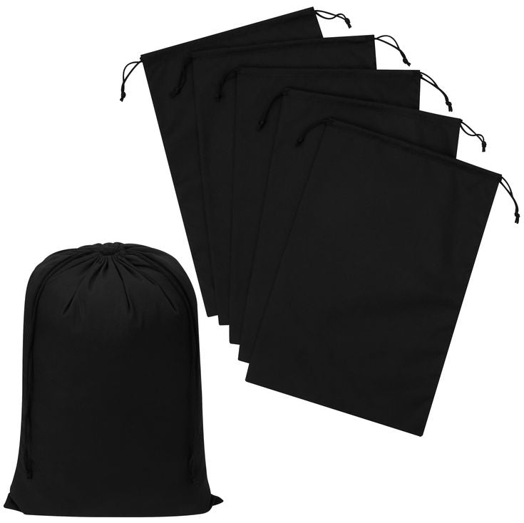 Black Drawstring Pouch