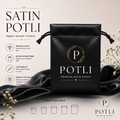 BLACK SATIN POTLI – PREMIUM PACKAGING FOR BRANDS
