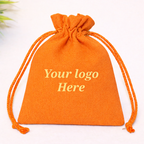 Orange Potli Cotton