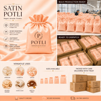 PEACH SATIN POTLI – PREMIUM PACKAGING FOR BRANDS