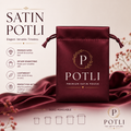 MAROON SATIN POTLI – PREMIUM PACKAGING FOR BRANDS