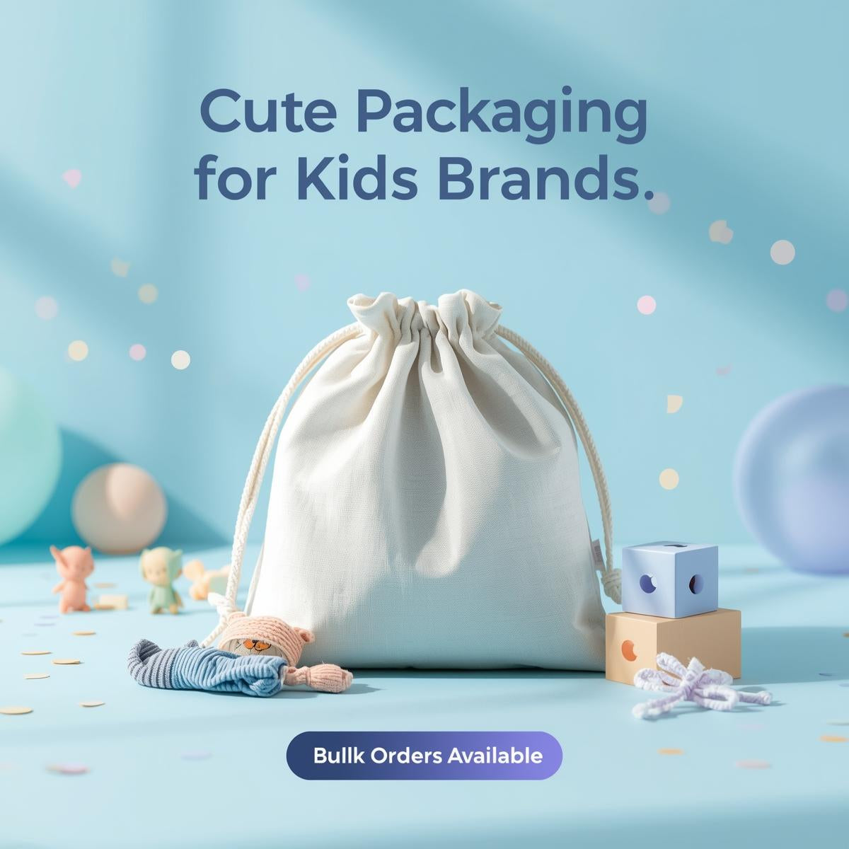 Premium Cotton Packaging That Makes Your Brand Look Expensive (145gsm)|Custom Logo Printing  | MOQ Starts at 50  | Free Shipping Across India