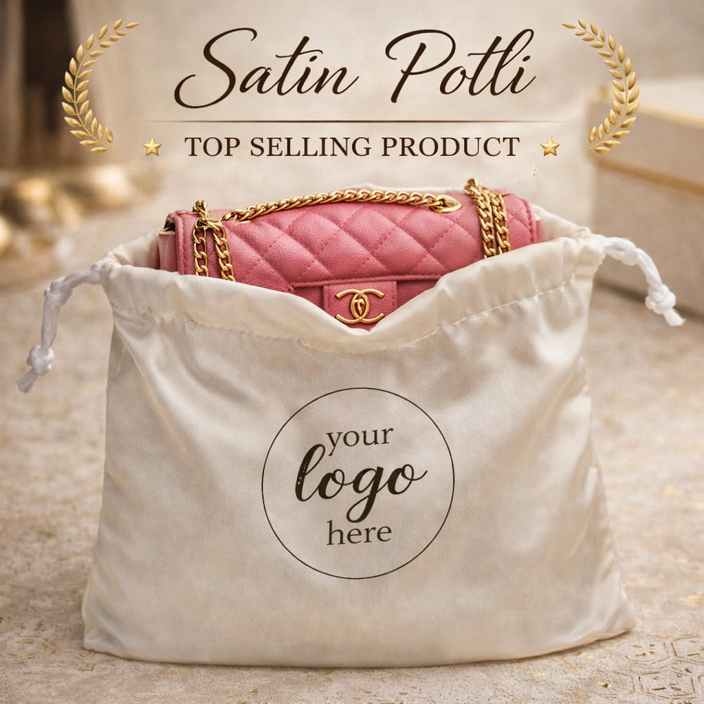 SATIN POTLI – PREMIUM PACKAGING FOR BRANDS (Off White)