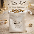 SATIN POTLI – PREMIUM PACKAGING FOR BRANDS (Off White)