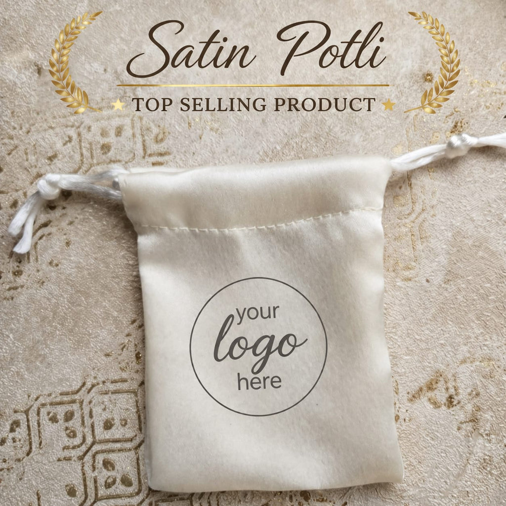 SATIN POTLI – PREMIUM PACKAGING FOR BRANDS (Off White)