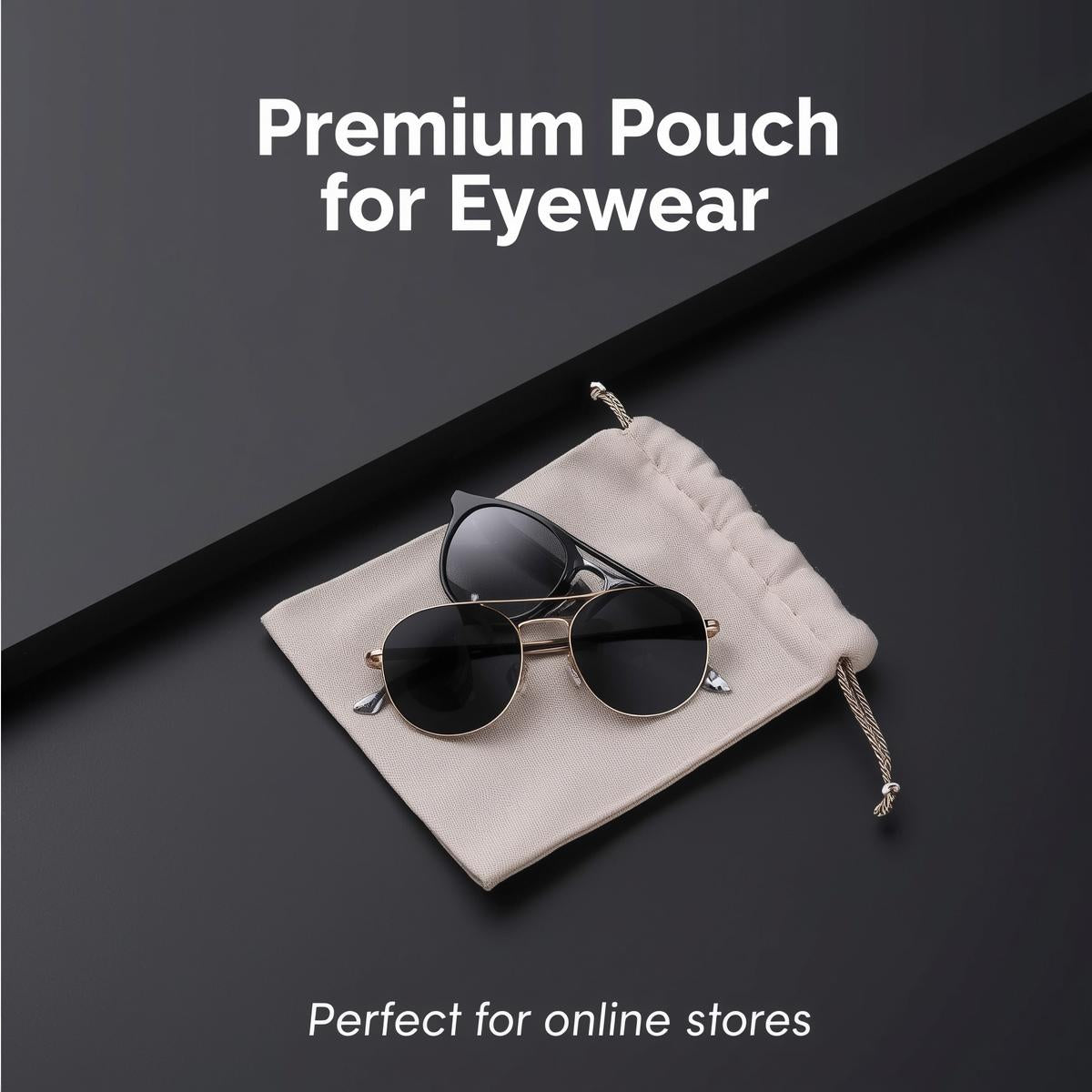 Premium Cotton Packaging That Makes Your Brand Look Expensive (145gsm)|Custom Logo Printing  | MOQ Starts at 50  | Free Shipping Across India